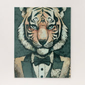 Puzzle Aristocrat Tiger (Vertical)
