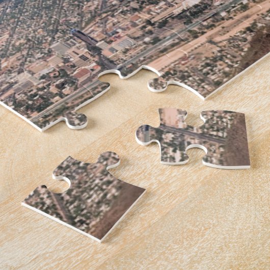 Puzzle Arizona F16 Fighter. (Côté)