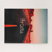 Puzzle Arizona Sunset Desert Red Rocks (Horizontal)