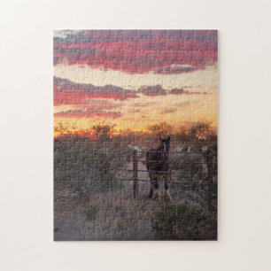 Puzzle Arizona Sunset Horse