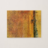Puzzle Arles: View from Wheat Fields by Vincent van Gogh (Horizontal)