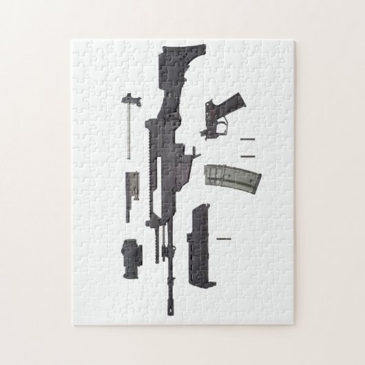 Puzzle Arme automatique G36 (Vertical)