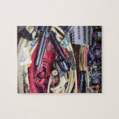 Puzzle Armes à feu et objet de collection de cowboy (Horizontal)