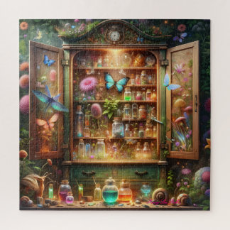 Puzzle Armoire de Papillon Apothicaire Potions Magiques