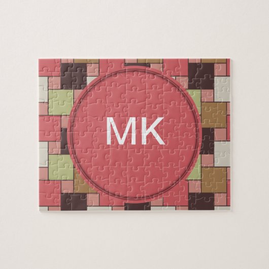 Puzzle Armoire d'épices géométrique (Horizontal)