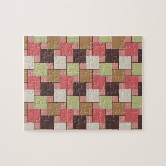 Puzzle Armoire d'épices géométrique (Horizontal)