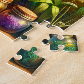 Puzzle Armoire pothécaire fée plateau d'herbier magique (Côté)