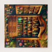 Puzzle Armoire pothécaire fée plateau d'herbier magique (Horizontal)