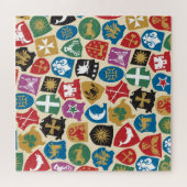 Puzzle Armoiries : Arrière - plan héraldique. (Horizontal)