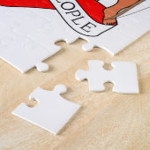 Puzzle Armoiries de la Jamaïque. (Côté)
