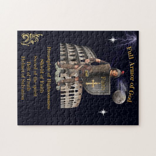 Puzzle Armure complète de DIEU (Horizontal)