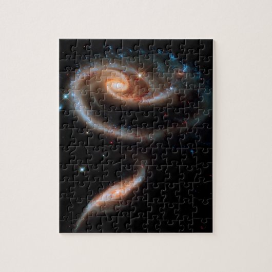 Puzzle Arp 273 Galaxies Roses Hubble Espace Photo (Vertical)