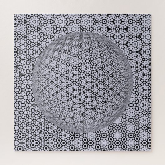 Puzzle arrière - plan abstrait avec sphère (Vertical)