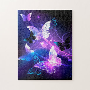 Puzzle Arrière - plan avec papillons de nuit