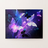 Puzzle Arrière - plan avec papillons de nuit (Horizontal)