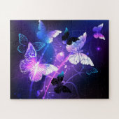 Puzzle Arrière - plan avec papillons de nuit (Horizontal)