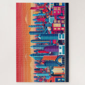 Puzzle arrière - plan cityscape (Vertical)