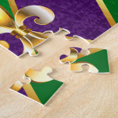 Puzzle Arrière - plan de bijoux Mardi Gras (Côté)