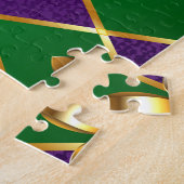 Puzzle Arrière - plan de bijoux Mardi Gras (Côté)