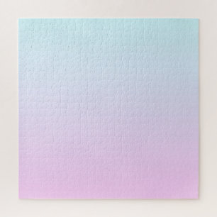 Puzzle Arrière - plan de dégradé rose et bleu pastel