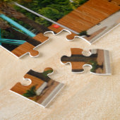 Puzzle Arrière - plan de dessous de verre à rouleaux (Côté)