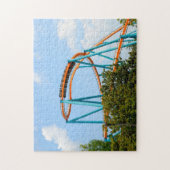 Puzzle Arrière - plan de dessous de verre à rouleaux (Vertical)