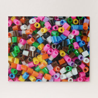 Puzzle arrière - plan de perle coloré