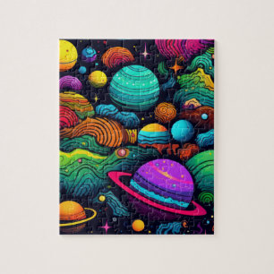 Puzzle Arrière-plan de planète