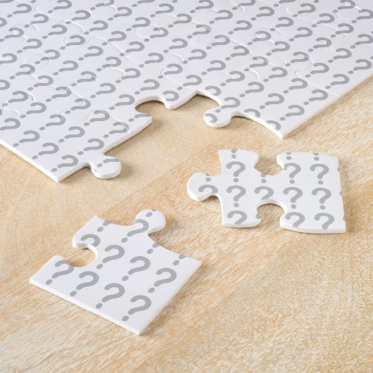 Puzzle Arrière - plan de point d'interrogation (Côté)