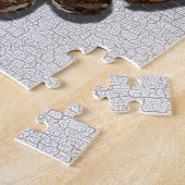 Puzzle Arrière - plan de Rustic Fleur De Lis Crackle (Côté)