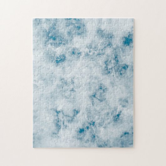 Puzzle Arrière - plan de texture bleu marbre (Vertical)