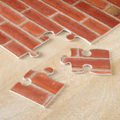 Puzzle Arrière - plan de texture de mur en briques rouges (Côté)
