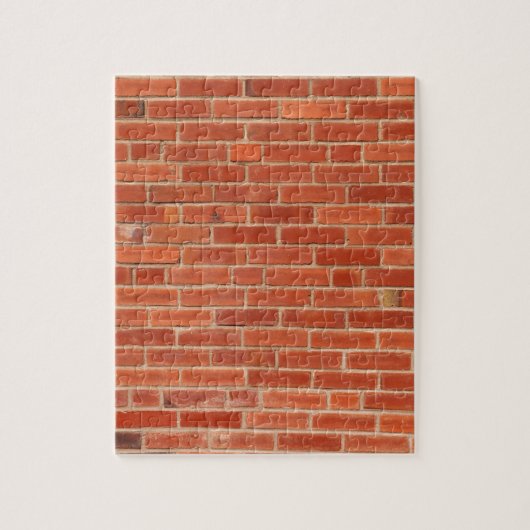 Puzzle Arrière - plan de texture de mur en briques rouges (Vertical)