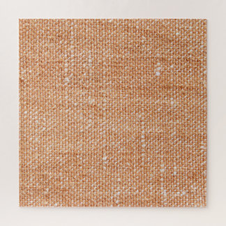 Puzzle Arrière - plan de texture de toile de lin Brown