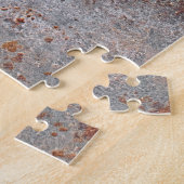 Puzzle Arrière - plan de texture métallique rouillé (Côté)