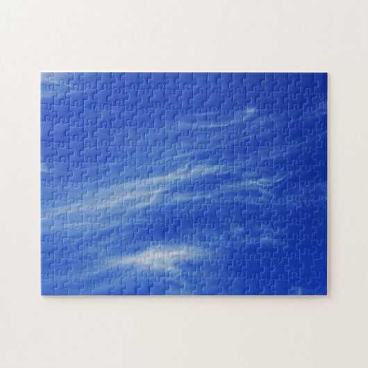 Puzzle Arrière - plan du ciel bleu. (Horizontal)