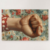 Puzzle Arrière - plan floral gras (Horizontal)