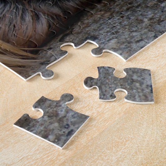 Puzzle Arrière - plan Goldendoodle (Côté)