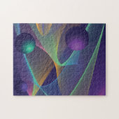 Puzzle arrière - plan holographique Abstrait (Horizontal)