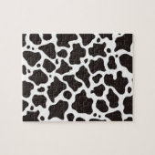 Puzzle Arrière - plan motif de vache (Horizontal)