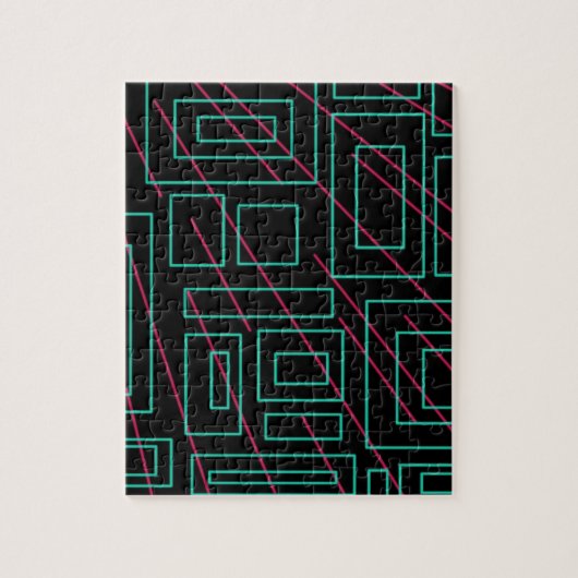 Puzzle arrière - plan noir (Vertical)
