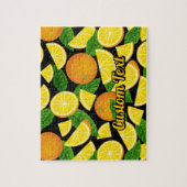 Puzzle Arrière - plan orange (Vertical)