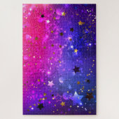 Puzzle Arrière - plan rose brillant (Vertical)