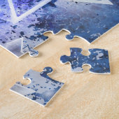 Puzzle Arrière - plan spatial avec étoiles (Côté)