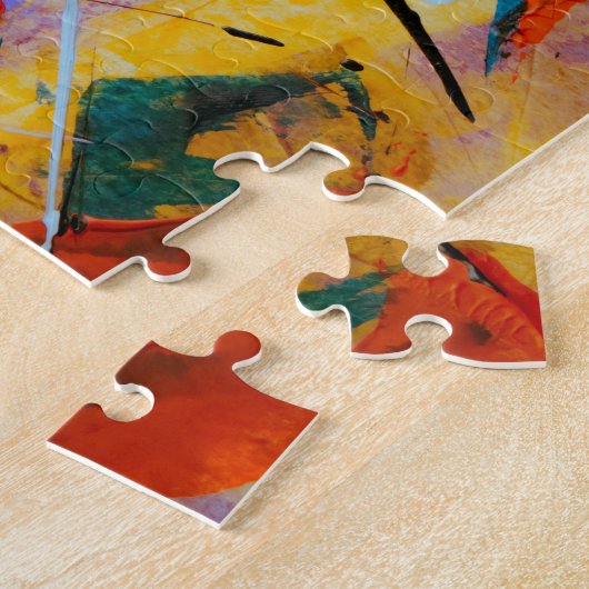 Puzzle Art Abstrait (Côté)