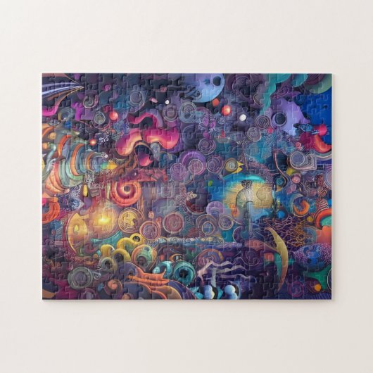 Puzzle Art Abstrait (Horizontal)