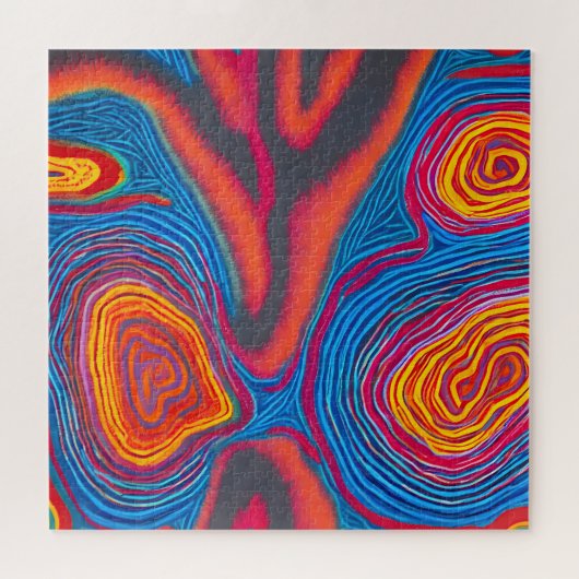 Puzzle Art Abstrait autochtone Vol 03 (Horizontal)