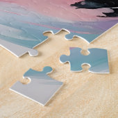 Puzzle Art Abstrait avec vagues de l'océan (Côté)
