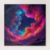 Puzzle Art Abstrait coloré (Vertical)