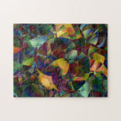 Puzzle Art abstrait coloré et kaléïdoscopique (Horizontal)